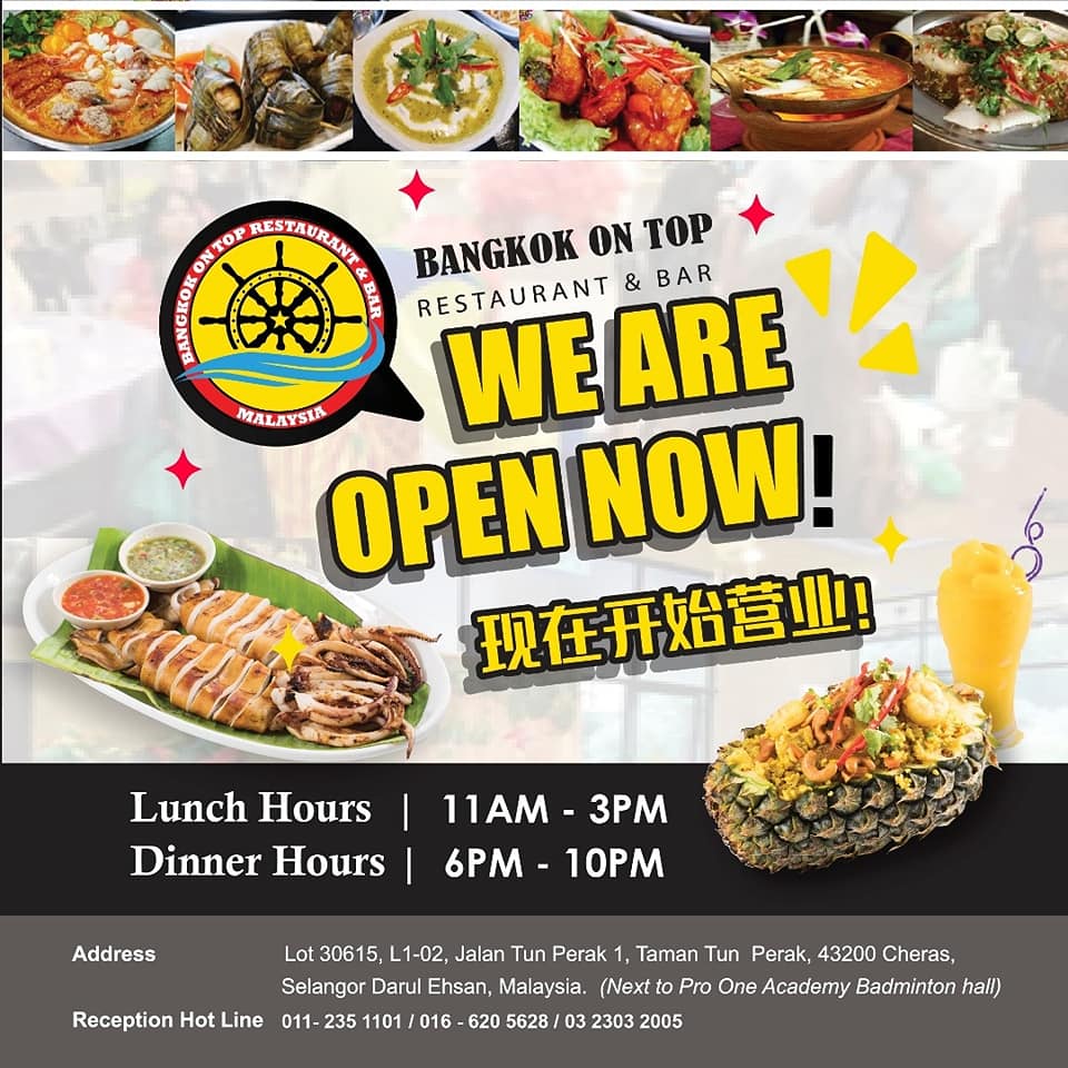 BANGKOK ON TOP RESTAURANT & BAR SDN BHD Bluepages
